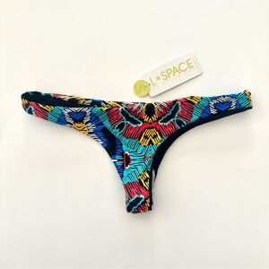 NWT l*space swim bottom, Reversible, Itsy Cut Size Small